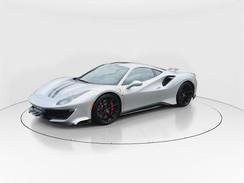 Silver 2019 Ferrari 488 Pista Base