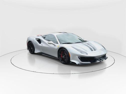 Silver 2019 Ferrari 488 Pista Base