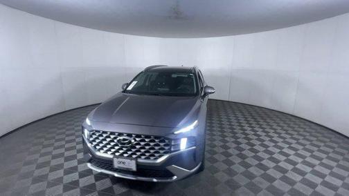 Portofino Gray 2021 Hyundai SANTA FE HEV SEL Premium