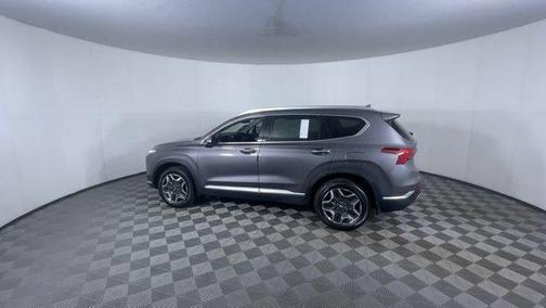 Portofino Gray 2021 Hyundai SANTA FE HEV SEL Premium