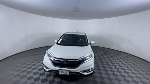 White 2015 Honda CR-V Touring