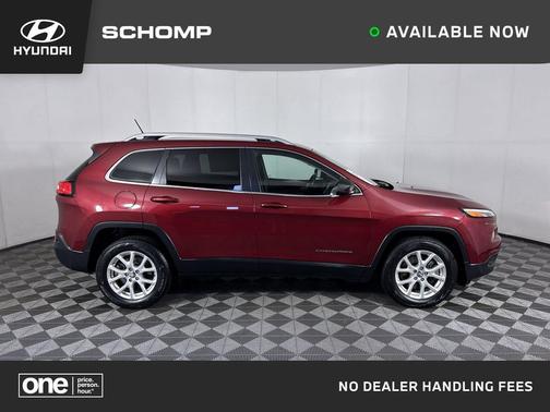 Deep Cherry Red Crystal Pearlcoat 2016 Jeep Cherokee Latitude