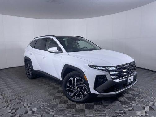 Creamy White Pearl 2026 Hyundai TUCSON Hybrid Limited