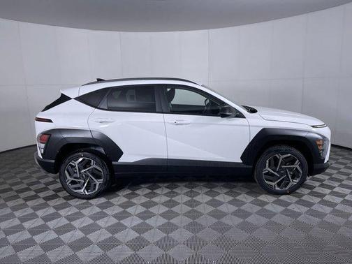 Atlas White 2026 Hyundai KONA SEL Premium