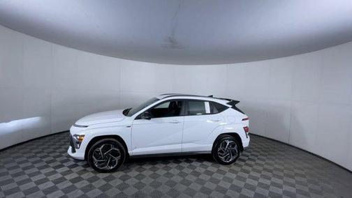 Atlas White 2025 Hyundai KONA N Line S