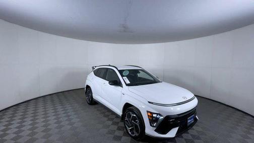 Atlas White 2025 Hyundai KONA N Line S