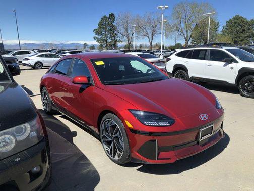 Ultimate Red 2024 Hyundai IONIQ 6 SEL