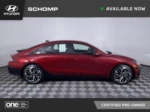 Ultimate Red 2024 Hyundai IONIQ 6 SEL