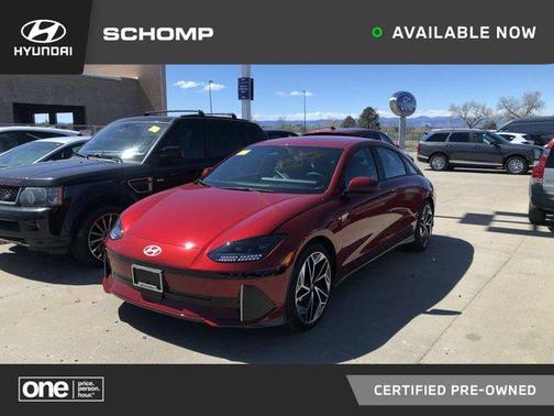 Ultimate Red 2024 Hyundai IONIQ 6 SEL