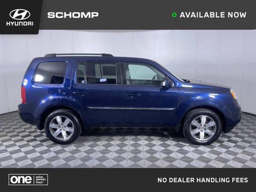 Blue 2014 Honda Pilot Touring