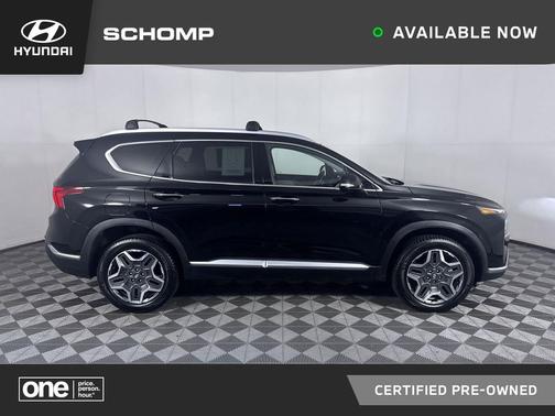 Twilight Black 2022 Hyundai Santa Fe Plug-In Hybrid Limited