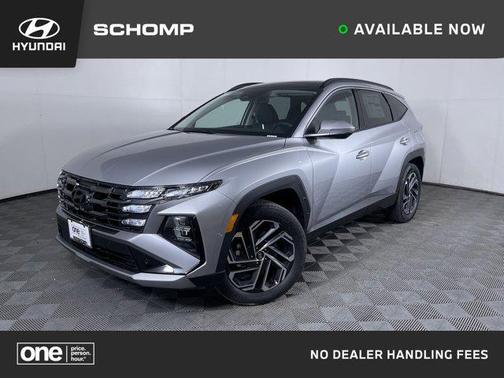 Shimmering Silver 2026 Hyundai TUCSON Hybrid Limited SUV