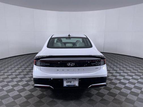 Serenity White 2026 Hyundai SONATA SEL
