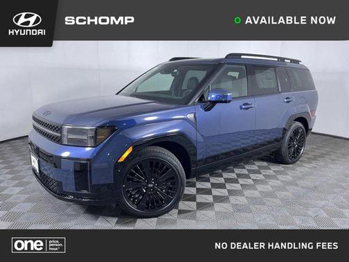 Atlantis Blue 2026 Hyundai SANTA FE HEV Calligraphy