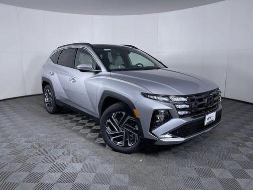 Shimmering Silver 2026 Hyundai TUCSON Hybrid Limited