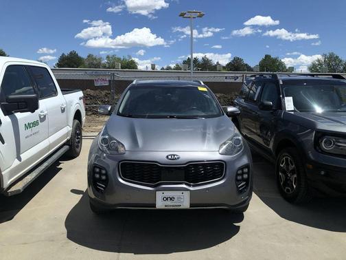 Mineral Silver 2017 Kia Sportage SX Turbo
