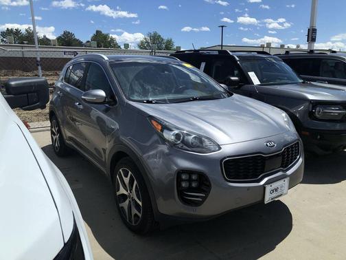 Mineral Silver 2017 Kia Sportage SX Turbo