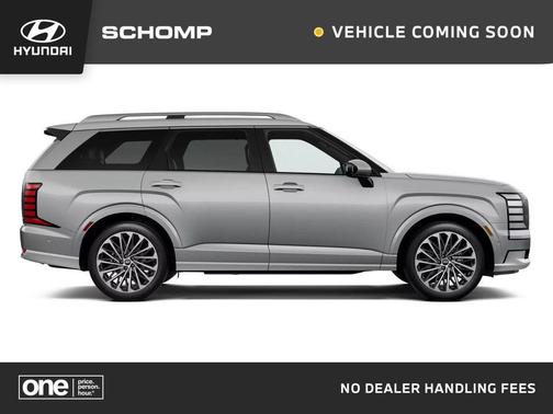 Shimmering Silver 2027 Hyundai Palisade Hybrid Calligraphy AWD