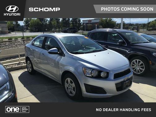 Silver Ice Metallic 2015 Chevrolet Sonic LS