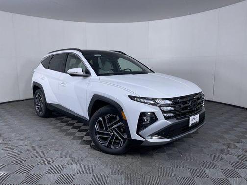 Creamy White Pearl 2026 Hyundai TUCSON Hybrid Limited