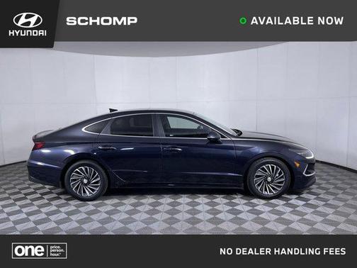 Oxford Blue 2021 Hyundai SONATA Limited 2.0T
