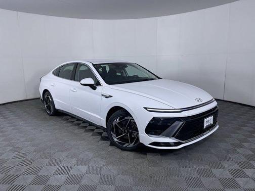 Serenity White 2026 Hyundai SONATA SEL