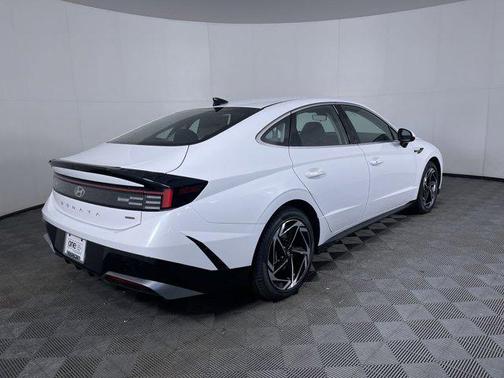 Serenity White 2026 Hyundai SONATA SEL