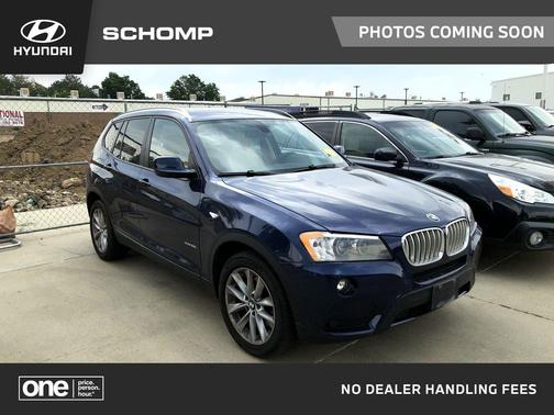 Blue 2013 BMW X3 xDrive28i