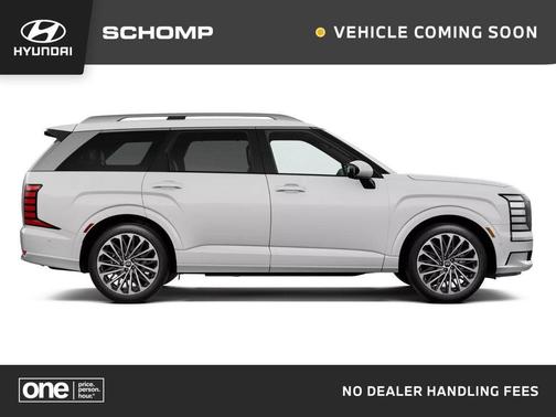 Creamy White Pearl 2027 Hyundai Palisade Hybrid Calligraphy