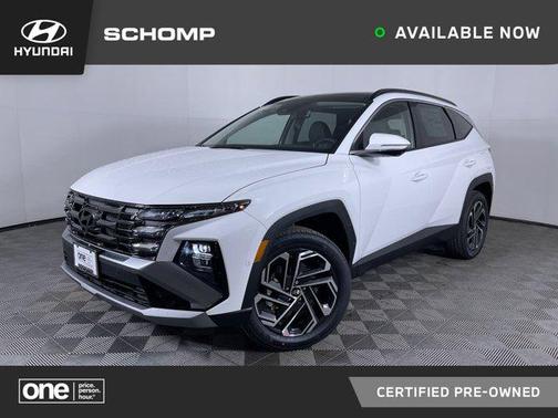 Serenity White Pearl 2025 Hyundai TUCSON Limited