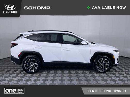 Serenity White Pearl 2025 Hyundai TUCSON Limited