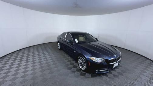 Blue 2016 BMW 528 xDrive