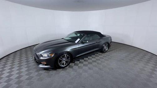 Gray 2016 Ford Mustang EcoBoost Premium