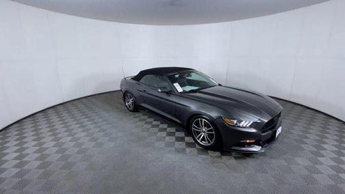 Gray 2016 Ford Mustang EcoBoost Premium