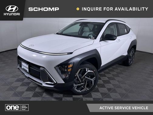 Atlas White 2026 Hyundai KONA SEL Premium