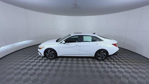 Serenity White 2025 Hyundai ELANTRA Limited