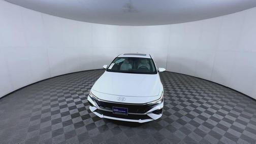 Serenity White 2025 Hyundai ELANTRA Limited