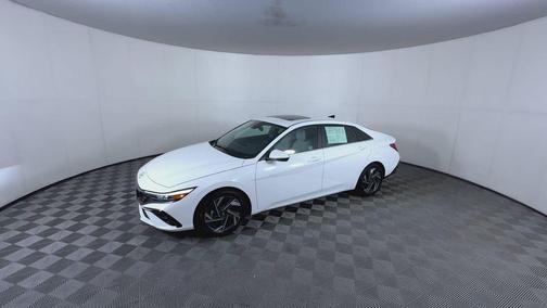 Serenity White 2025 Hyundai ELANTRA Limited