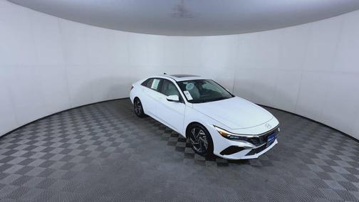 Serenity White 2025 Hyundai ELANTRA Limited
