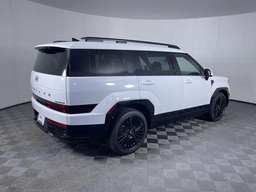 Serenity White 2026 Hyundai SANTA FE HEV Calligraphy