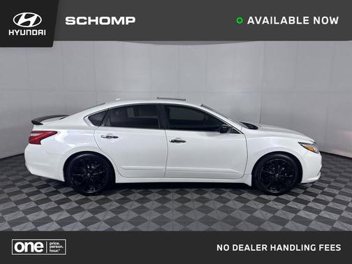 Pearl White 2018 Nissan Altima 2.5 SR