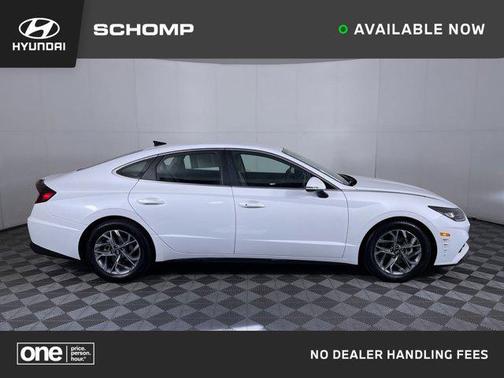 Quartz White 2020 Hyundai SONATA SEL