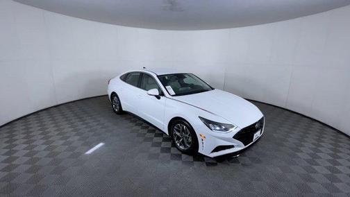 Quartz White 2020 Hyundai SONATA SEL