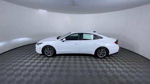 Quartz White 2020 Hyundai SONATA SEL