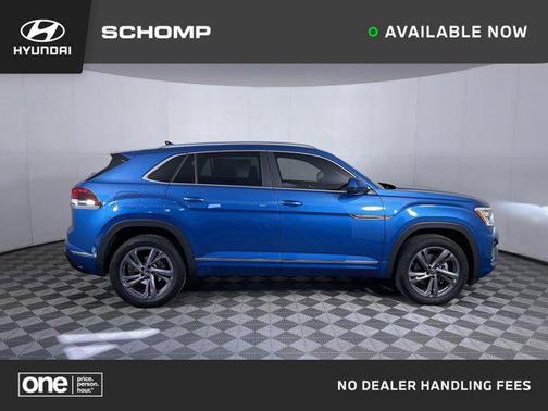 Kingfisher Blue Metallic 2024 Volkswagen Atlas Cross Sport 2.0T SEL