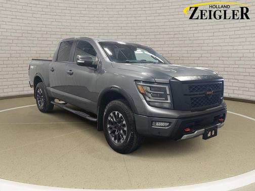 Gun Metallic 2022 Nissan Titan PRO-4X