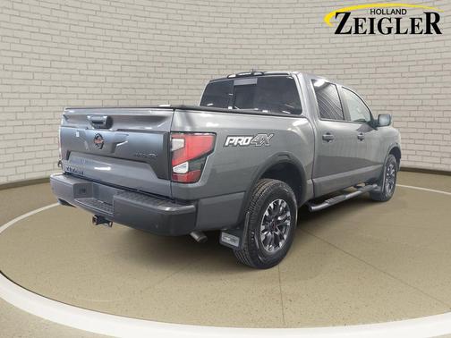 Gun Metallic 2022 Nissan Titan PRO-4X
