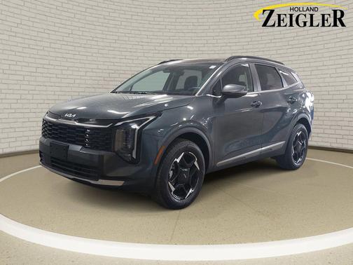 Gravity Gray 2026 Kia Sportage Hybrid EX
