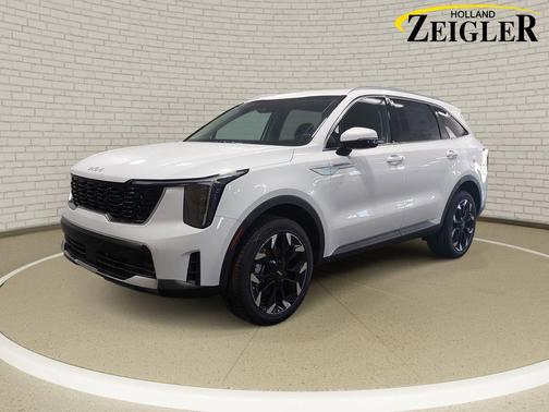 Glacial White Pearl 2026 Kia Sorento EX