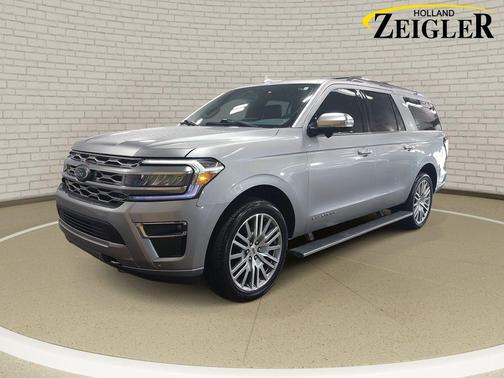 Silver Metallic 2023 Ford Expedition Max Platinum